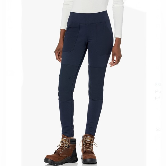 NWT- Carhartt Force® Fitted Mid-Weight Utility Leggings XXL-Short - Picture 1 of 11